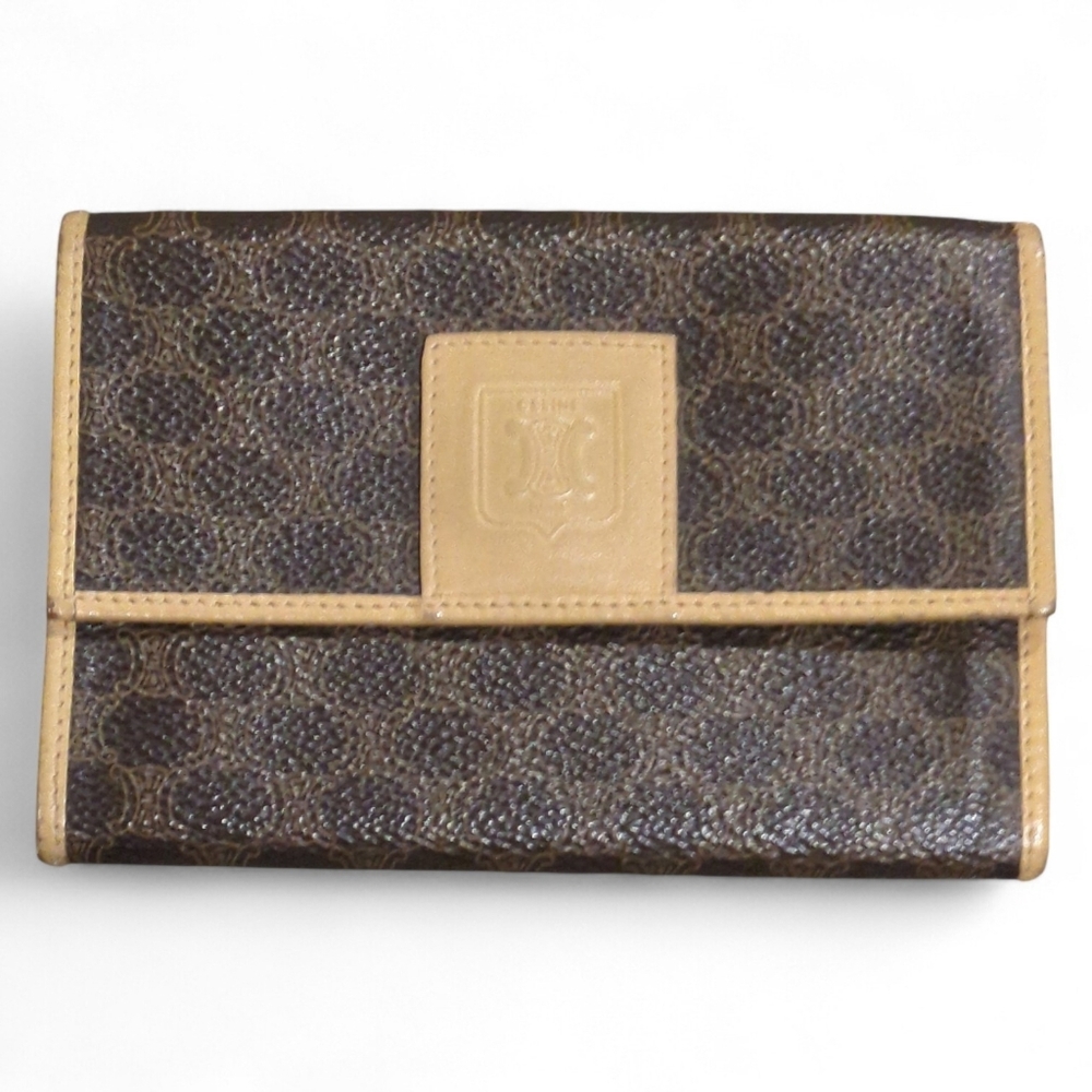 Celine Vintage (1990s?) Macadam Wallet EUC